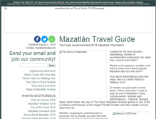 Tablet Screenshot of mazatlantoday.net
